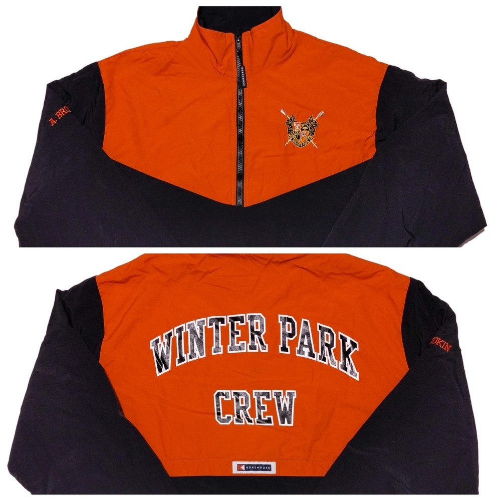 BOATHOUSE Winter Park Highโ School Wildcats Crew Jacket Medium M